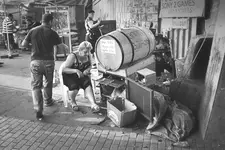 Gruzja - na targu w Tbilisi.