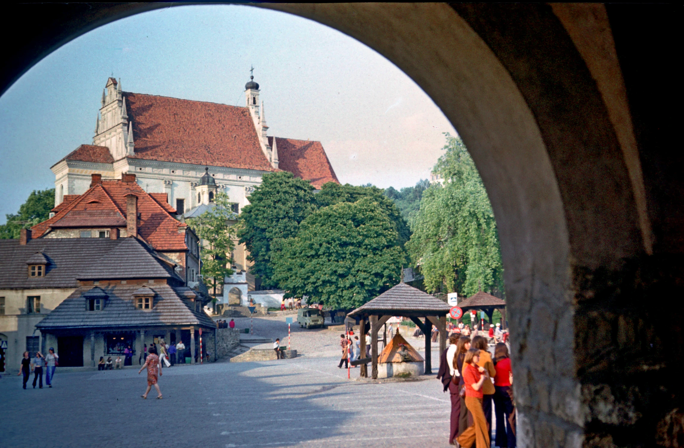 Kazimierz Dolny rynek 1977