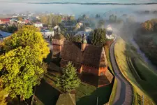 Haczów o poranku