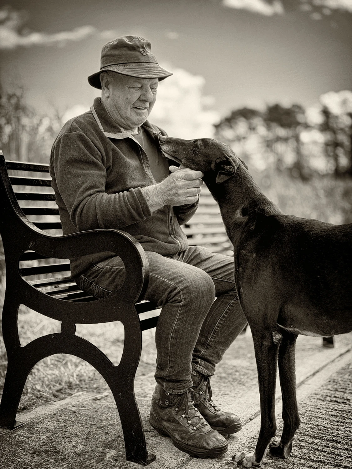 From the series "Me and My Friend"