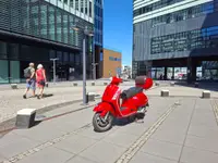 Czerwona Vespa