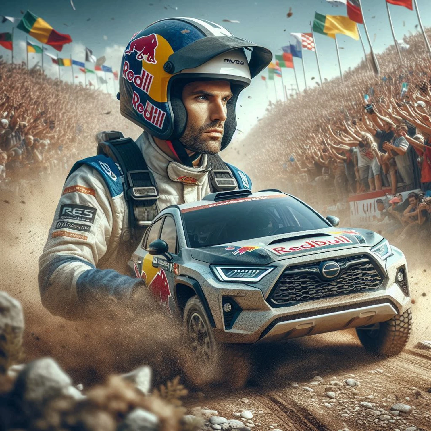KIEROWCA RAJDOWY W RAV 4