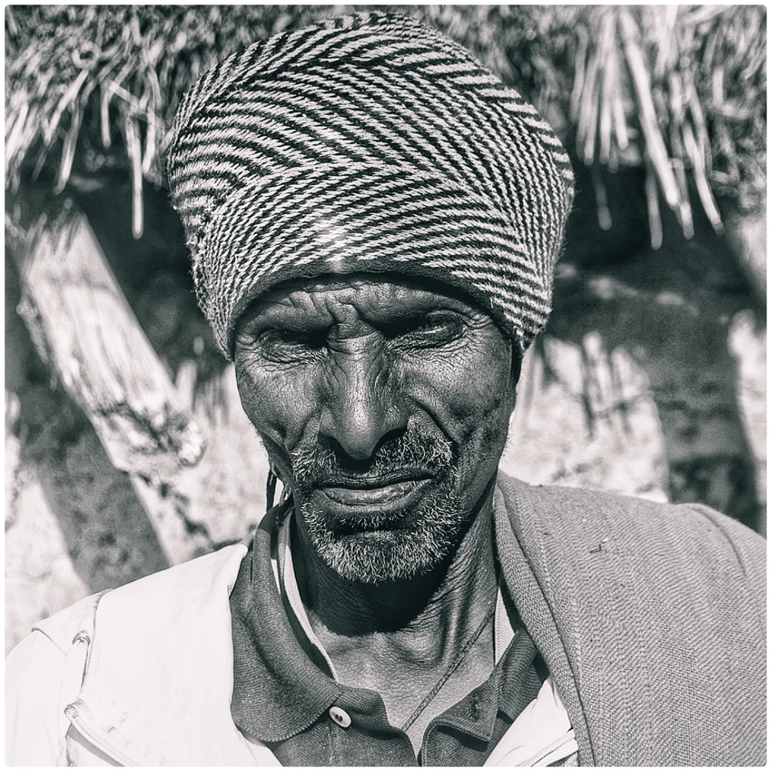 Portret z regionu Amhara .