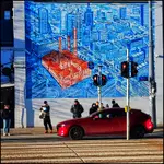 Czerwone auto...codziennik uliczny.