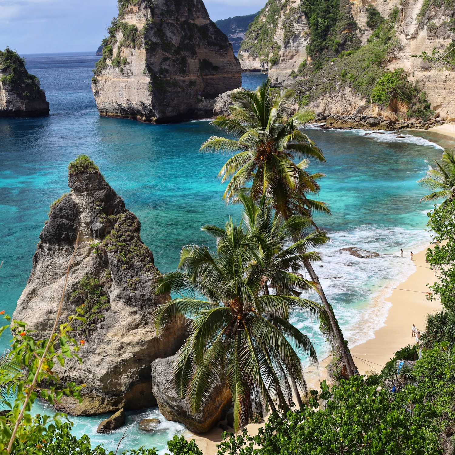 Nusa Penida.Diamentowa Plaża.