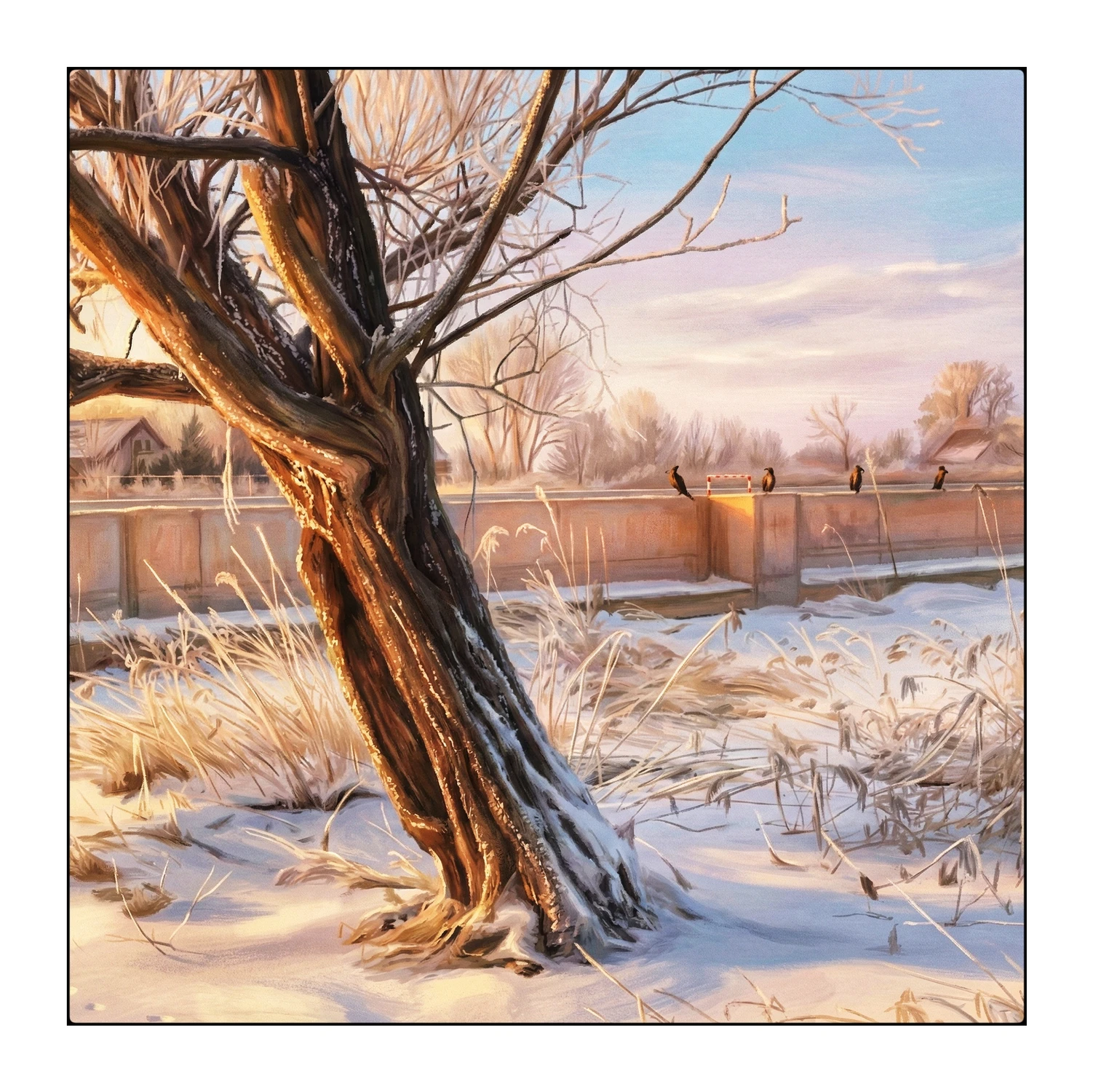 Kormoranom też zimno