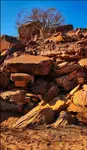 Twyfelfontein w regionie Kunene (Damaraland).