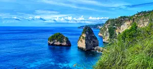 Diamentowa plaża.Nusa Penida.
