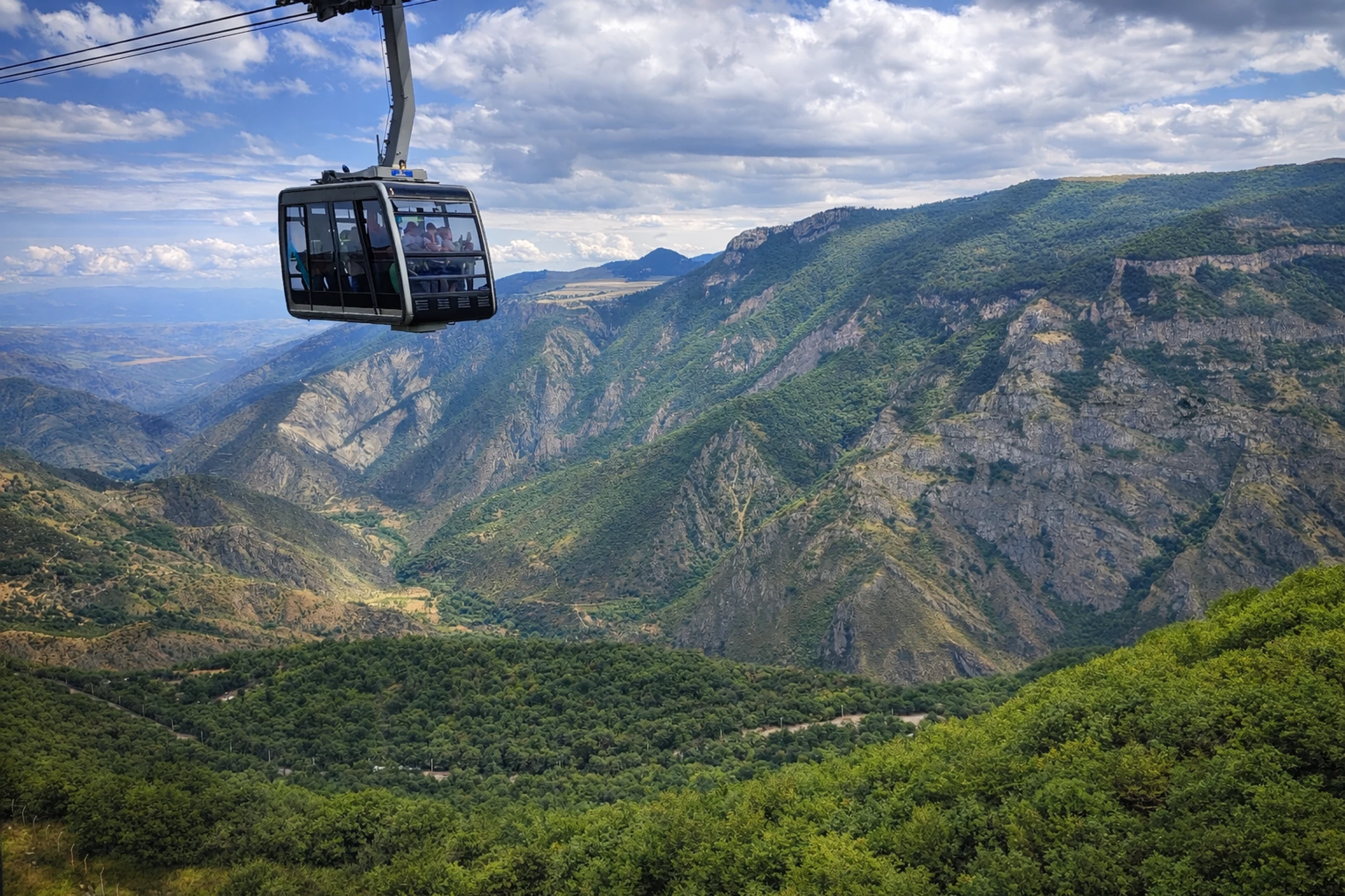 kolejka linowa Wings of Tatev 