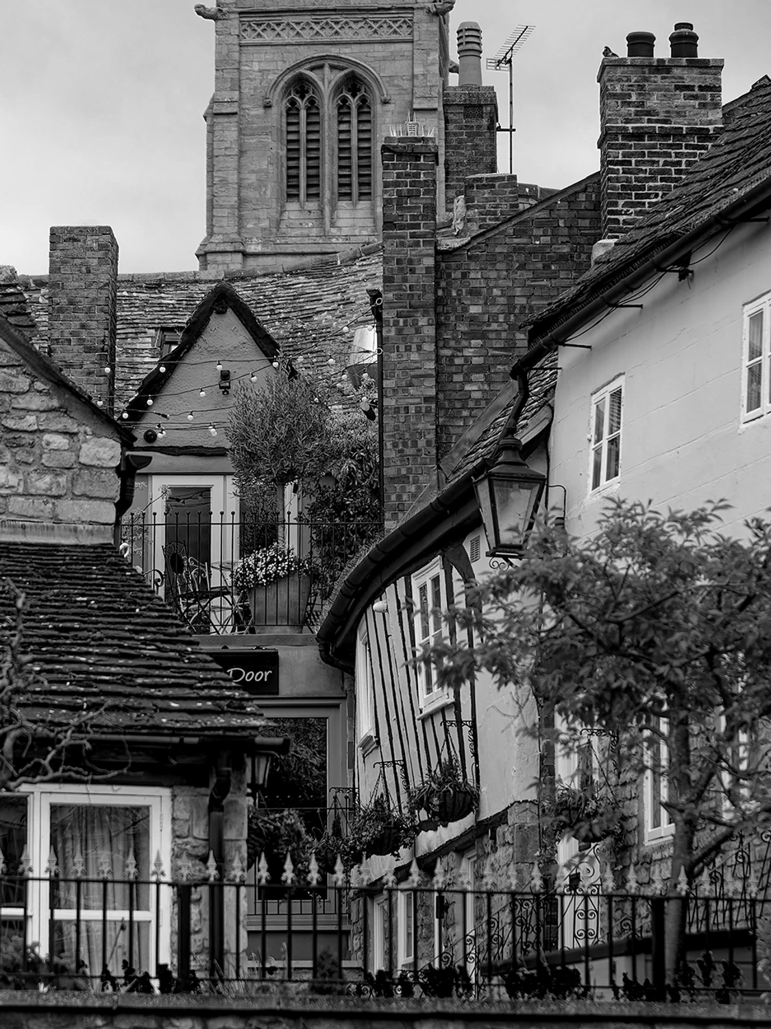 Krzywizny starego miasta