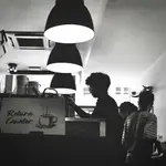Worn Paths in a Café...