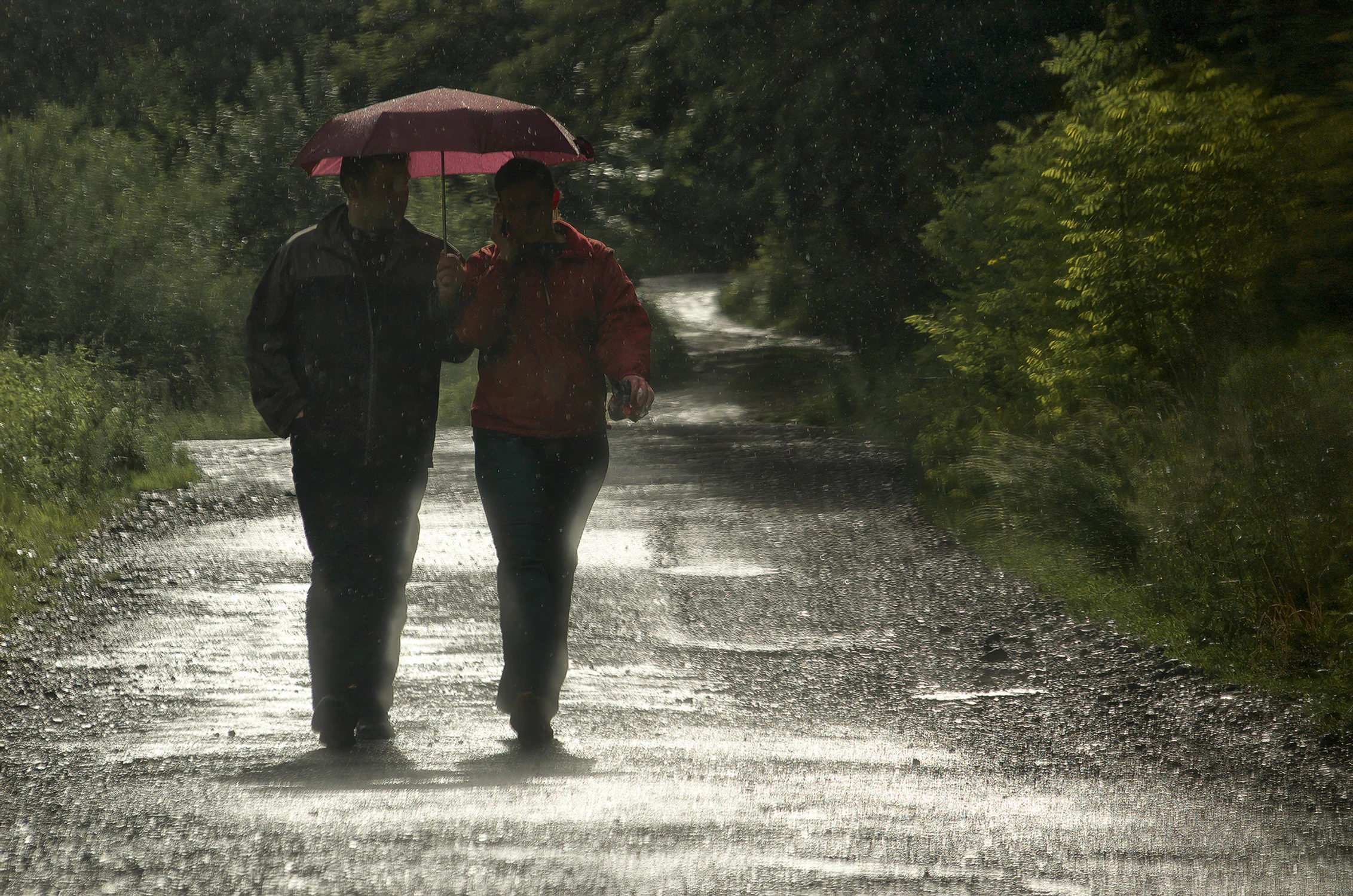 I w słońcu, i w deszczu...