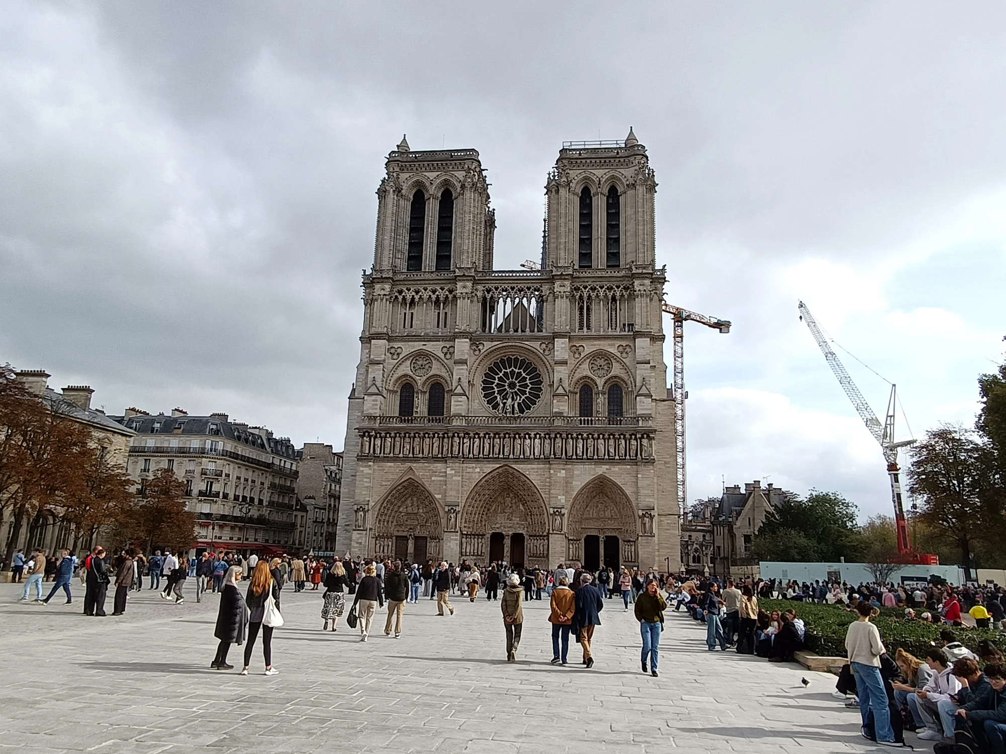 Podróże - Francja - Paryż - Katedra Notre-Dame 