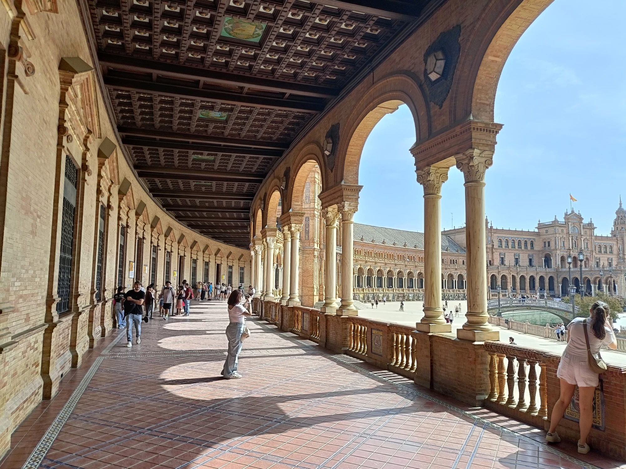 Podróże - Hiszpania - Sewilla - Plac Hiszpański