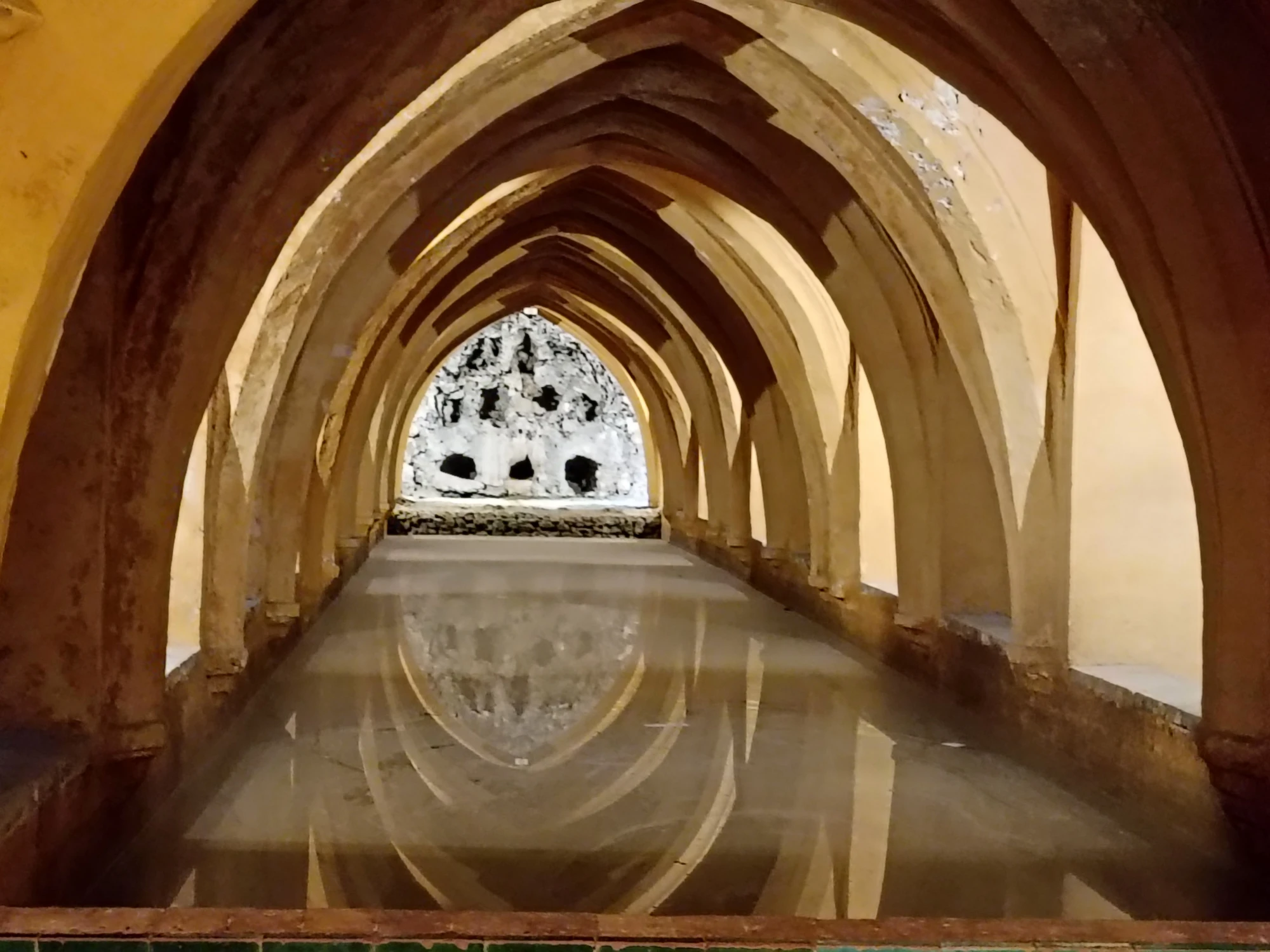 Podróże - Hiszpania - Sewilla - Alcázar - Sauna 