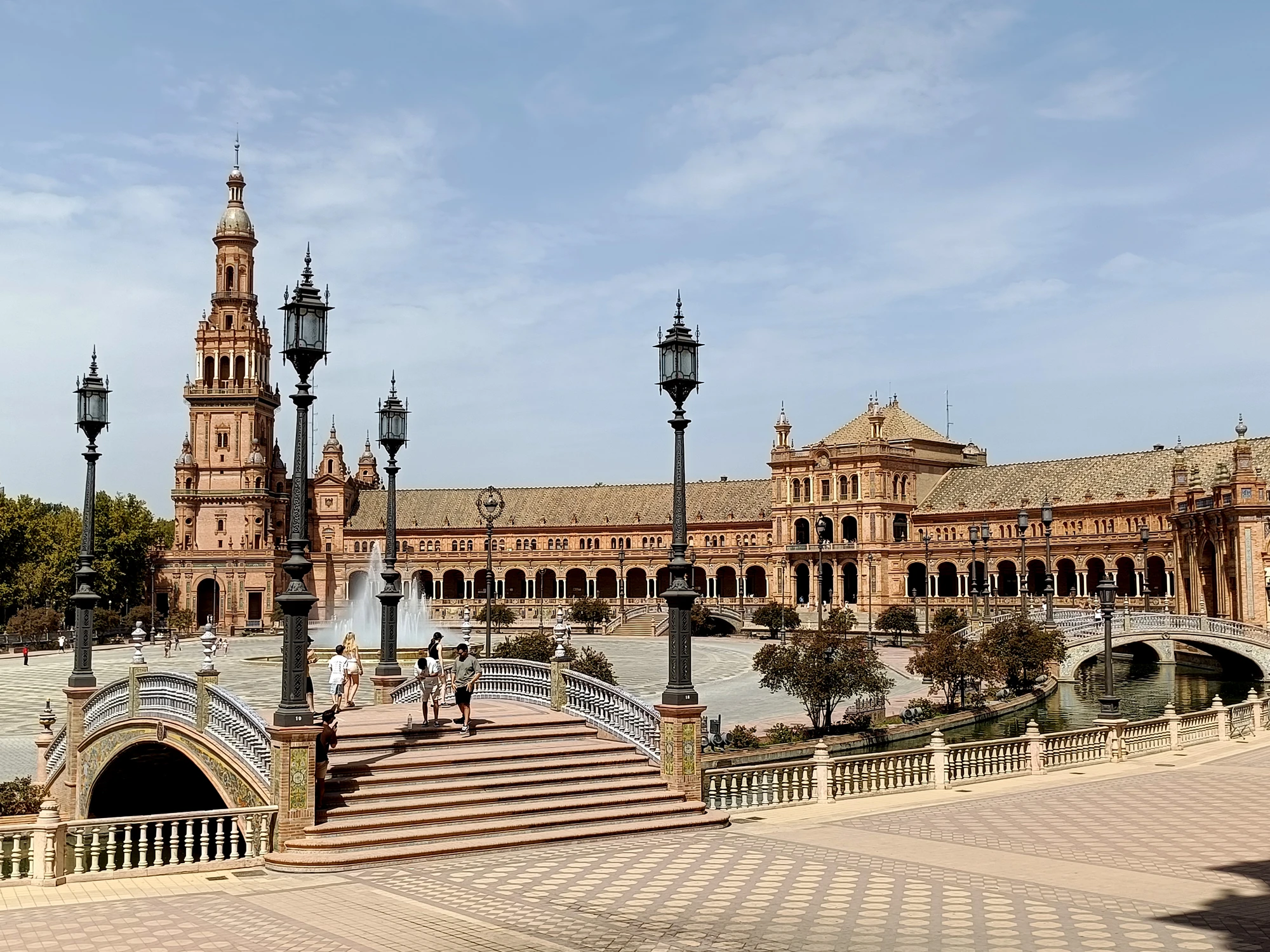 Podróże - Hiszpania - Sewilla - Plac Hiszpański