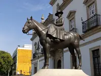 Podróże - Hiszpania - Sewilla -  Pomnik "Sevilla a SAR la augusta Señora Condesa de Barcelona".