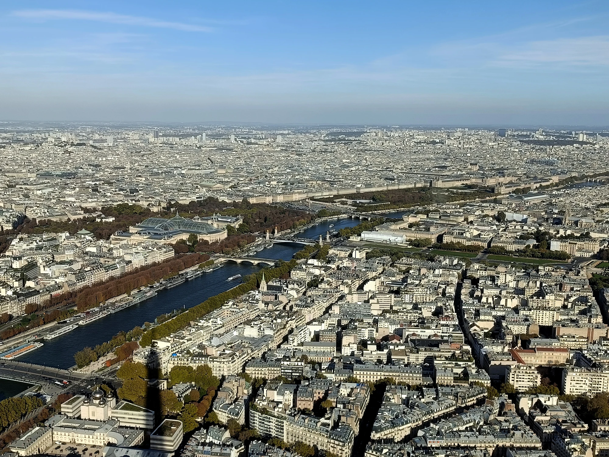 Podróże - Francja - Paryż - Widok na Paryż z Wieży Eiffla