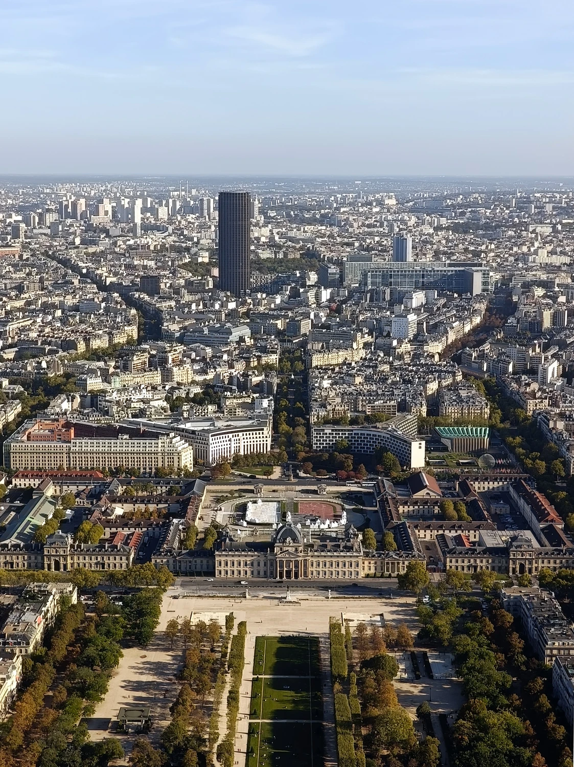 Podróże - Francja - Paryż - Widok na Paryż z Wieży Eiffla