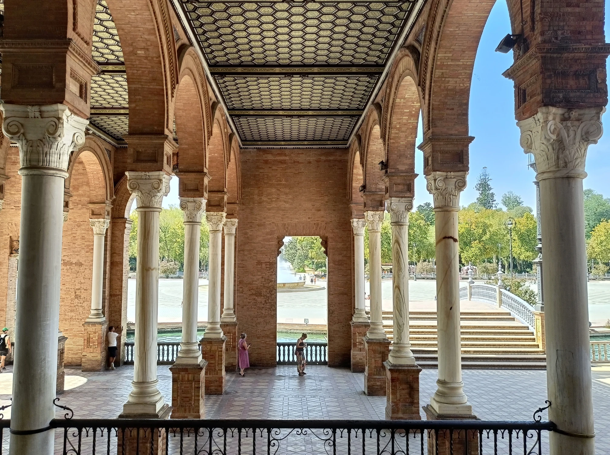 Podróże - Hiszpania - Sewilla - Plac Hiszpański