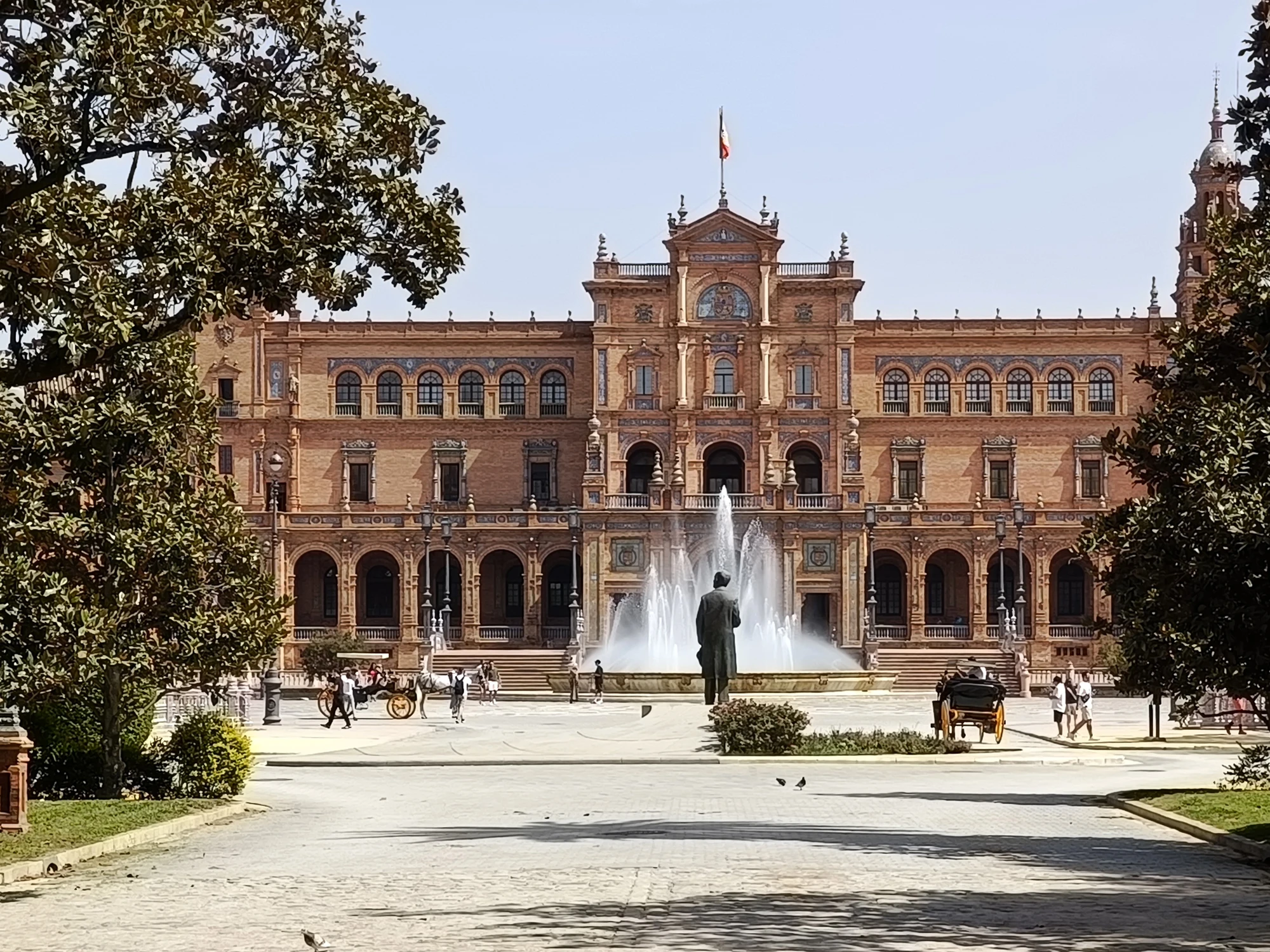 Podróże - Hiszpania - Sewilla - Plac Hiszpański