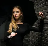 Czarny parasol