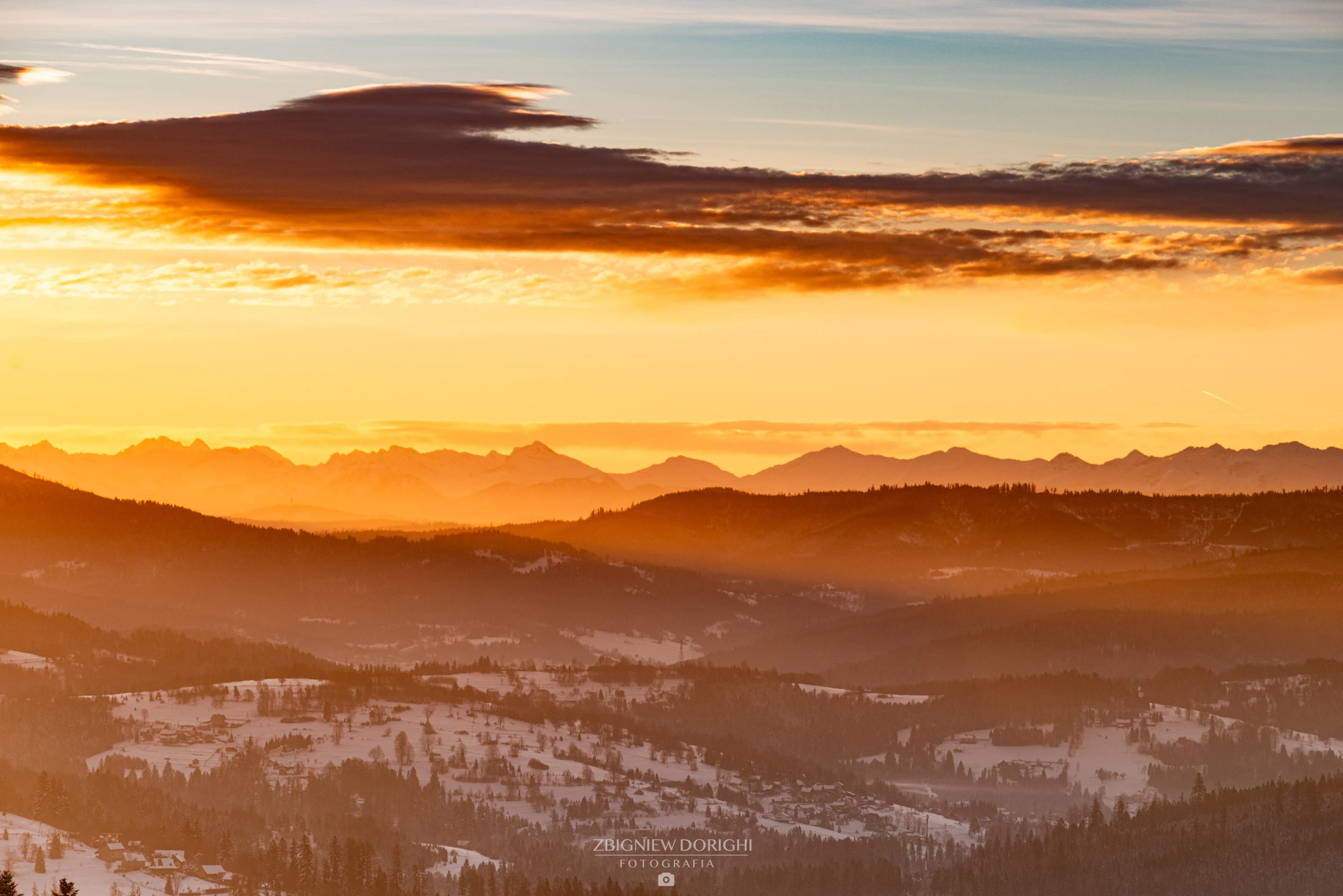 Tatry o wschodzie słońca...
