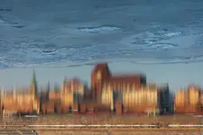 Toruń pod lodową chmurą/2