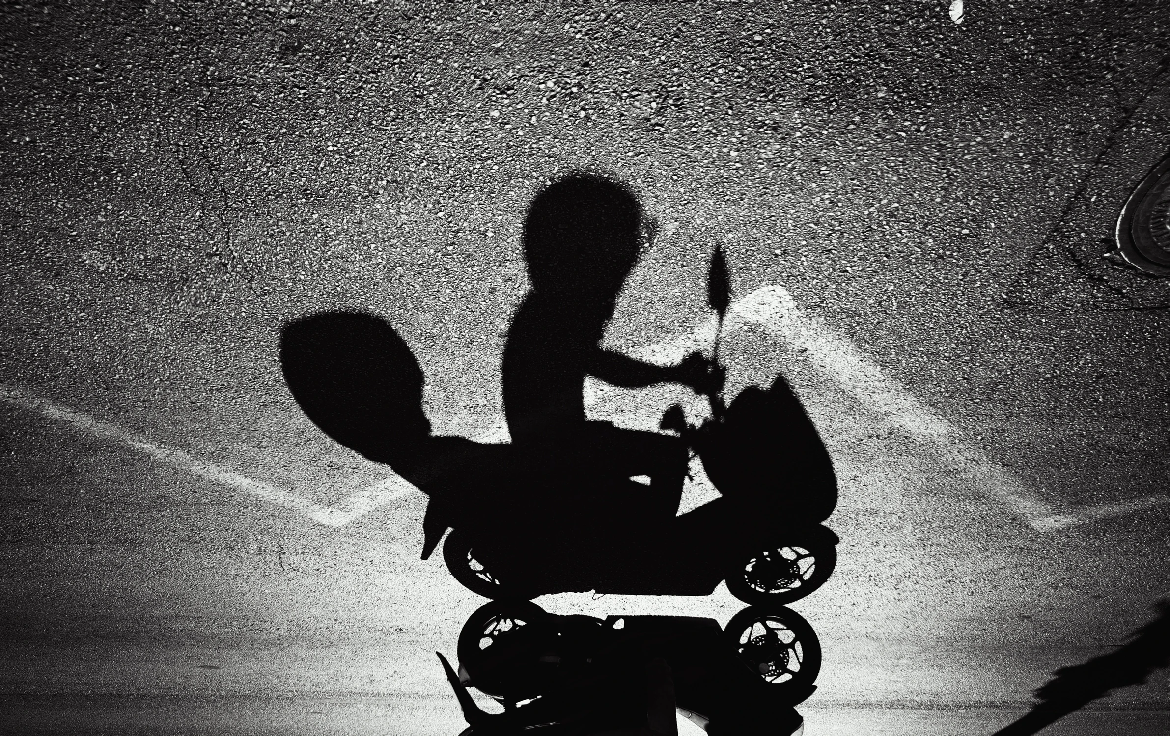 Jeździec z... głową:D