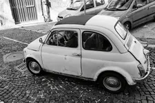 Un guidatore di vecchie glorie 