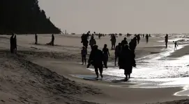 Na plaży...