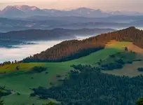 Letni poranek w Pieninach