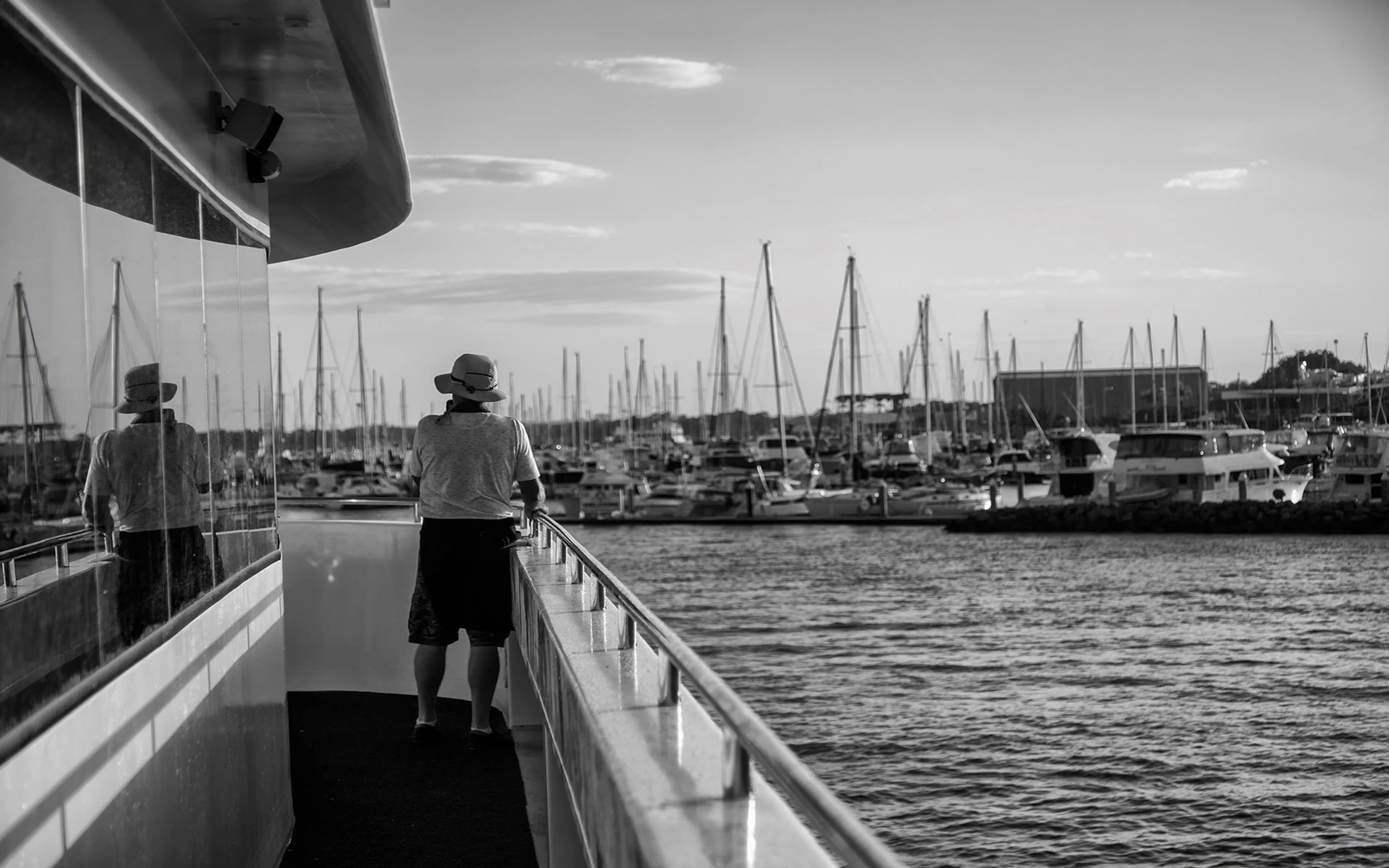 Coming to port
