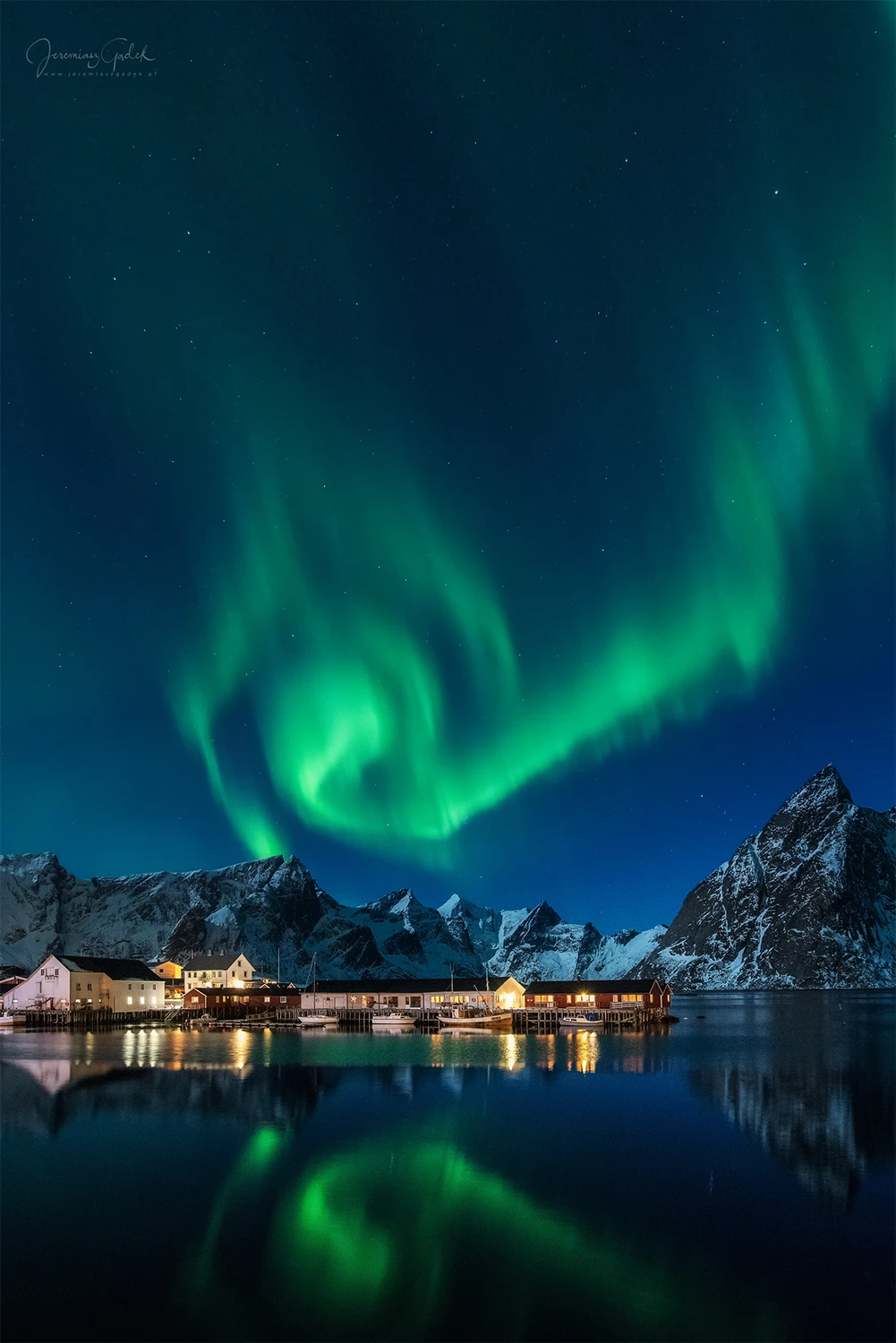 Zorza, która rozbudziła noc