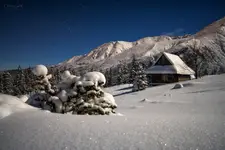 Mroźna noc na Hali Gąsienicowej