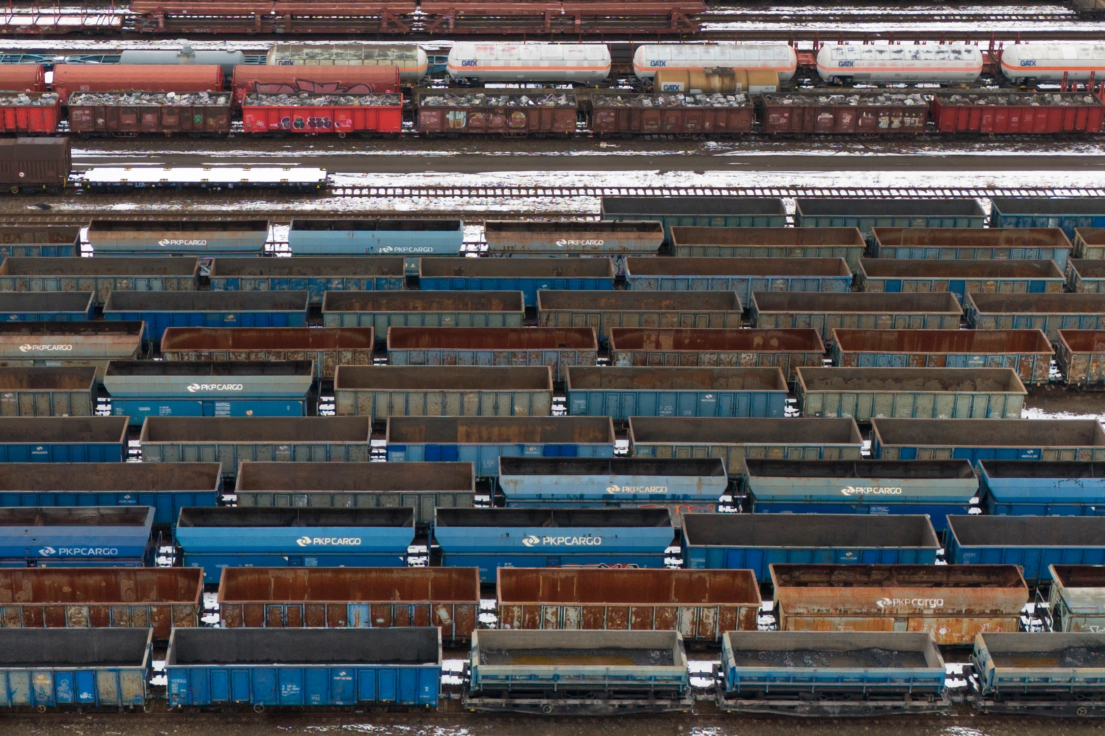 Wagony ... duzo wagonów 