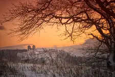 Zimowy poranek w Piekarach