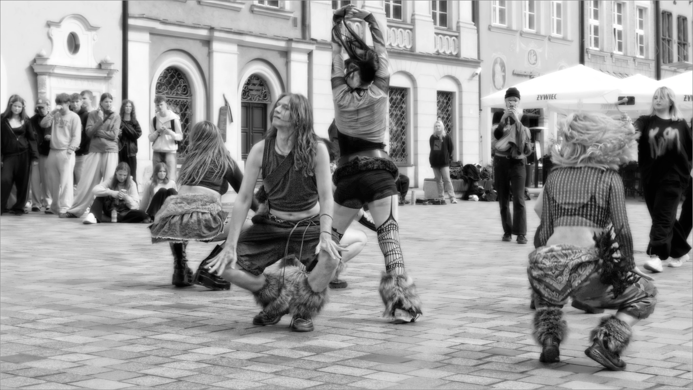 dancing in the street