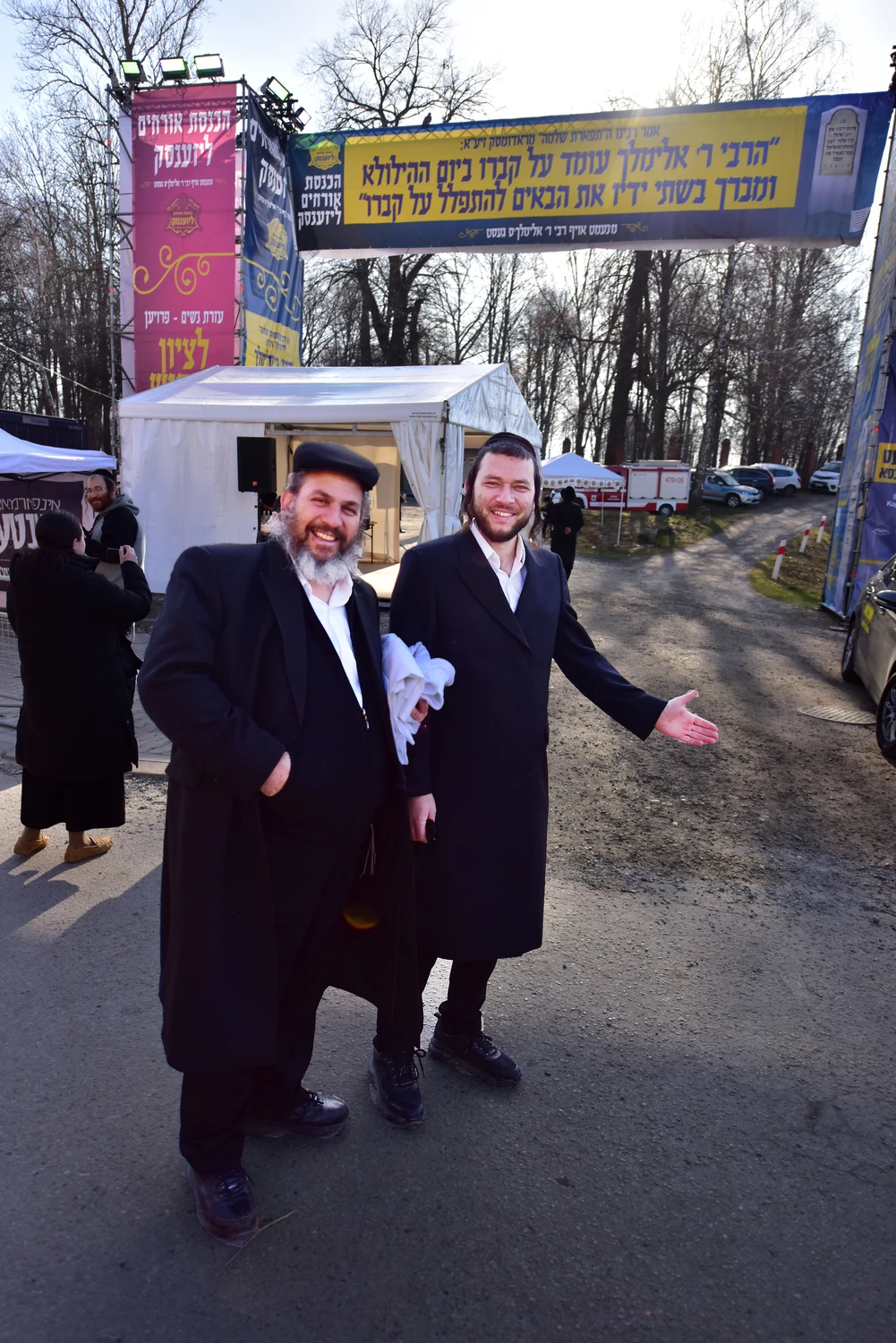 Chasydzi w Leżajsku