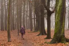 spacer z przyjacielem 