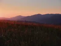 Spokojny wieczór w Bieszczadach