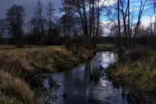 Listopad nad rzeczką