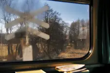 Krajobraz z okna pociągu