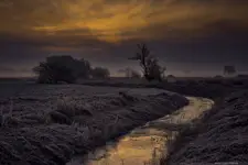 Mozolny wschód słońca