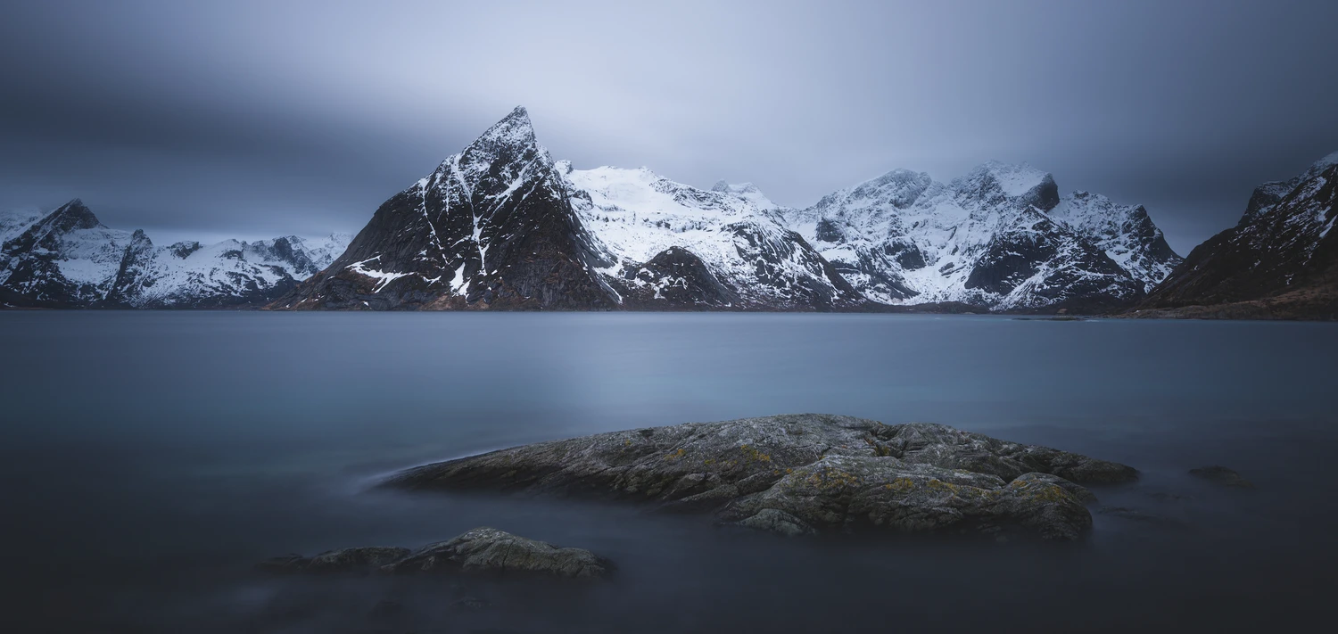 Obscured by white shades