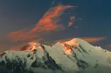 Aiguille du Midi i Mont Blanc.