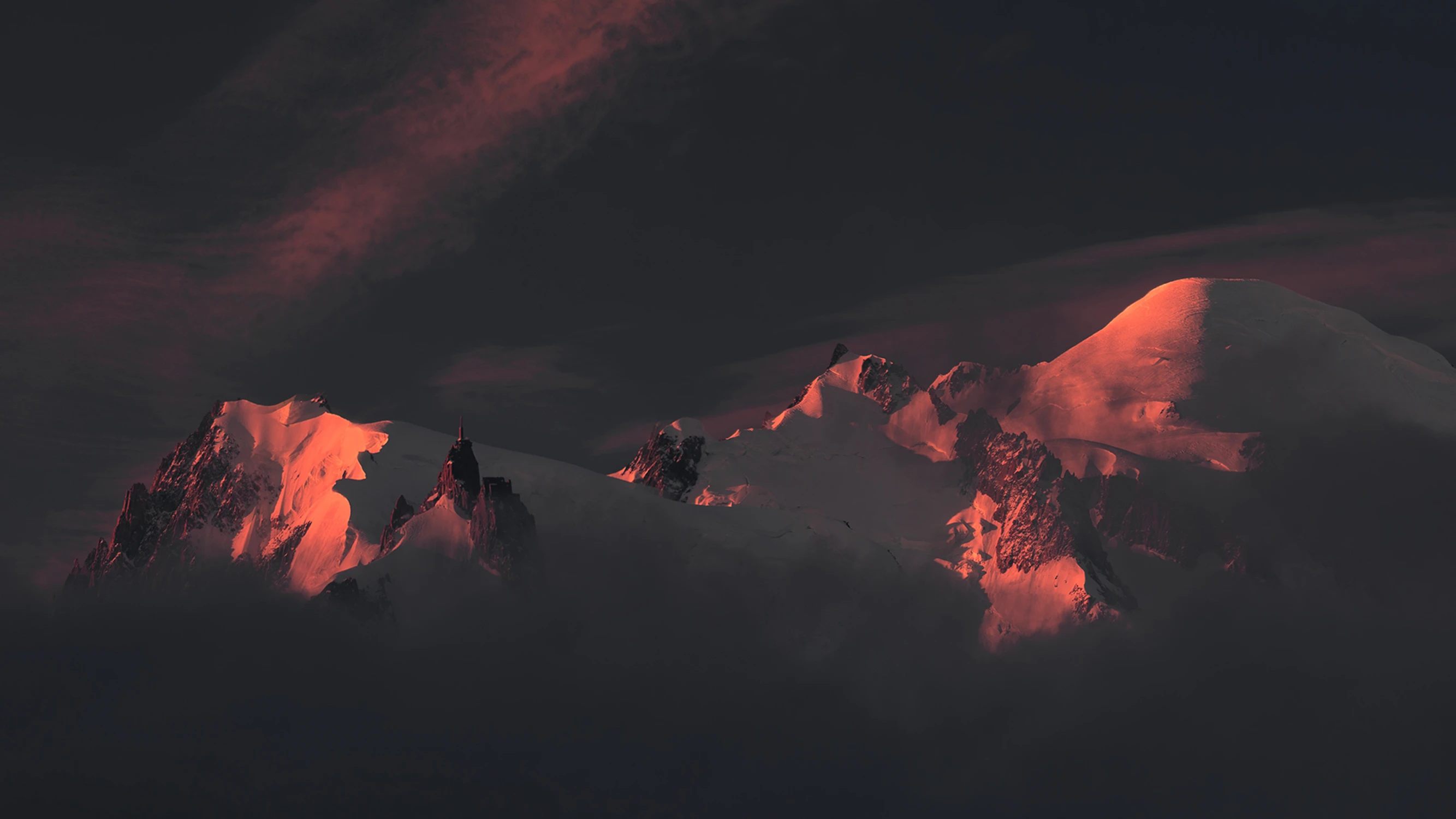 Aigulle du Midi i Mont Blanc