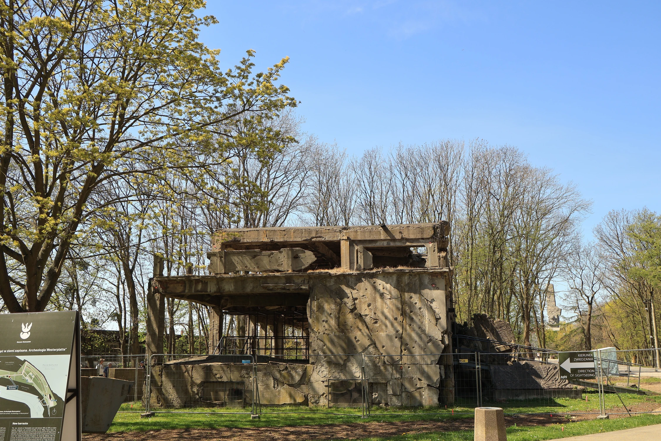 Westerplatte ruiny