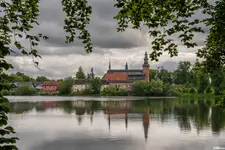 Kolegiata w Kartuzach.