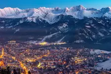 Zakopane nocą